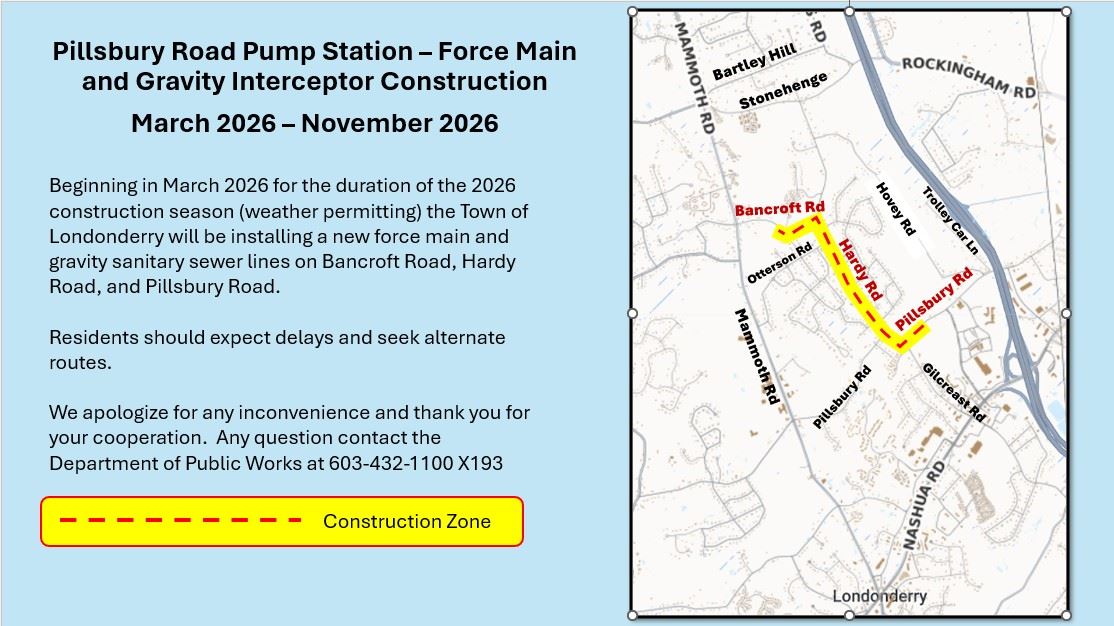 Pillsbury Road Pump Station Construction