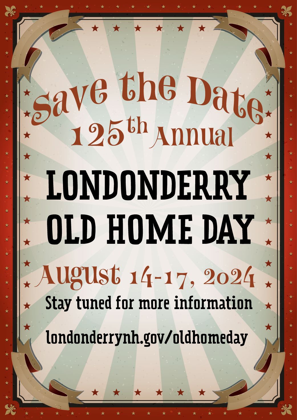 Old Home Dayt Save the Date
