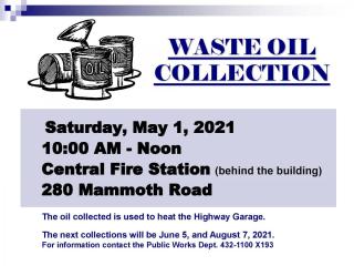 Waste Oil Collection Day 